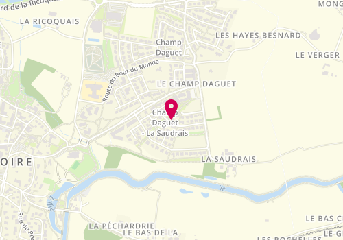 Plan de Okaidi Obaibi, Route Saint-Malo Centre Commercial Grand Quartier, 35760 Saint-Grégoire
