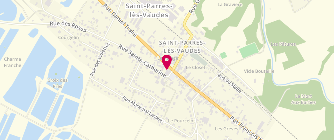 Plan de Ma P'Tite Boutique, 1 Rue Daniel Traini, 10260 Saint-Parres-lès-Vaudes