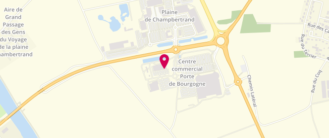 Plan de Kiabi, Centre Commercial Porte de Bourgogne, 89100 Sens