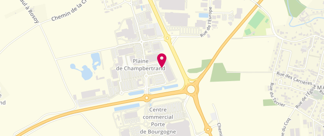 Plan de La Halle, Zone Commerciale Champbertrand
avenue Henri Delanne, 89100 Sens
