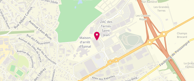 Plan de Mango, avenue des Terres Saint-Jean, 88000 Épinal