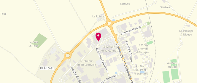 Plan de Celio, Rue André Cassin, 45300 Pithiviers