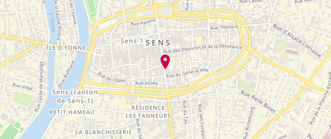 Plan de I Am Elvïra, 30 Rue de la République, 89100 Sens