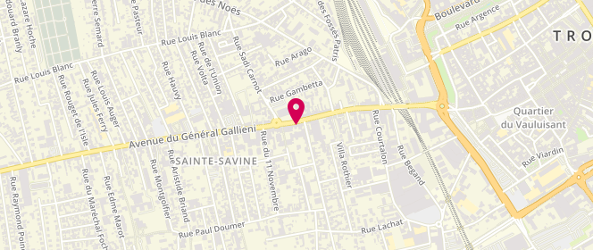 Plan de Marie-Laine, 15 avenue du Général Gallieni, 10300 Sainte-Savine