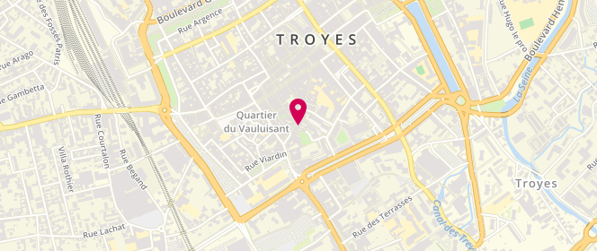 Plan de M Couture, 43 Rue Général Saussier, 10000 Troyes