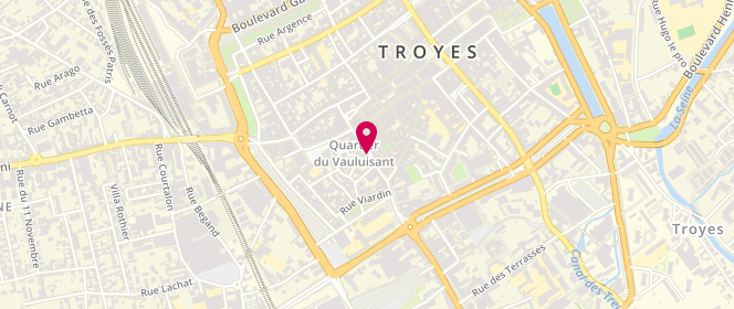 Plan de Madame D, 14 Rue Turenne, 10000 Troyes