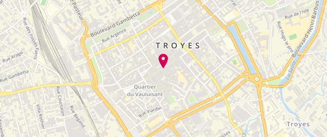 Plan de Marques UP Troyes, 99 Rue Emile Zola, 10000 Troyes