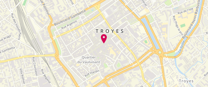 Plan de Magasin 7, 85 Rue Emile Zola, 10000 Troyes