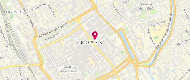 Plan de Vb Boutique, 36 Rue Urbain Iv, 10000 Troyes