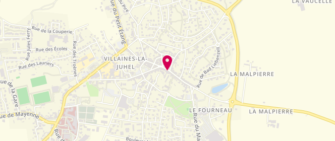 Plan de Antares, 6 Rue du Bignon, 53700 Villaines-la-Juhel