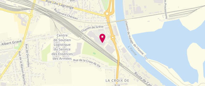 Plan de GÉMO, Zone Aménagement de la Sucrerie
Rue de l'Ancienne Sucrerie, 77130 Montereau-Fault-Yonne