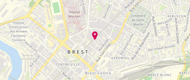 Plan de Levi's® Brest, 21 Rue Jean Jaurès, 29200 Brest