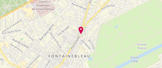 Plan de Okaïdi, 142 Rue Grande, 77300 Fontainebleau