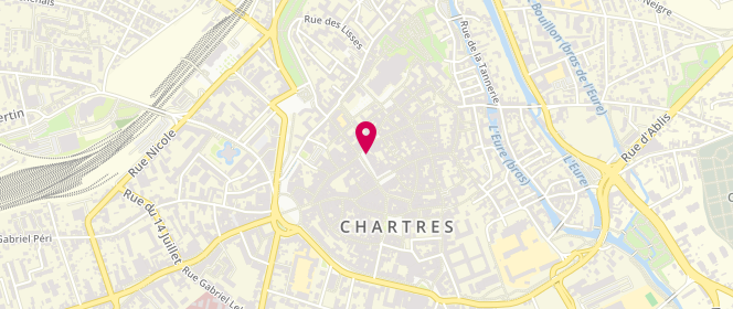 Plan de Marie-France Boutique, 24 place du Cygne, 28000 Chartres