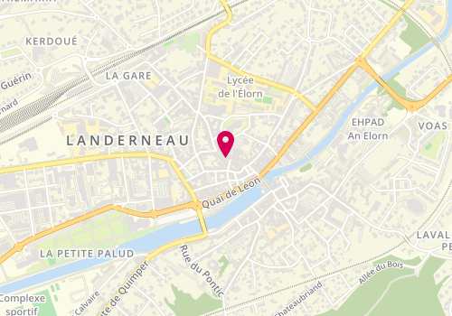 Plan de Suprem' Denim, 14 Rue Fontaine Blanche, 29800 Landerneau