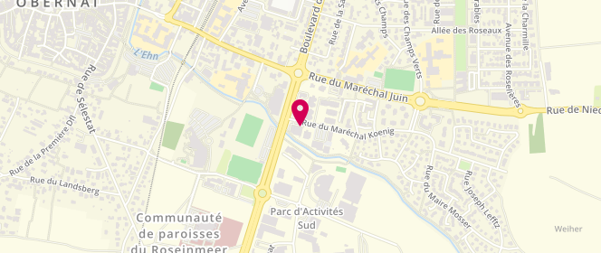 Plan de Mode Avenue, 29 Rue du Maréchal Koenig, 67210 Obernai