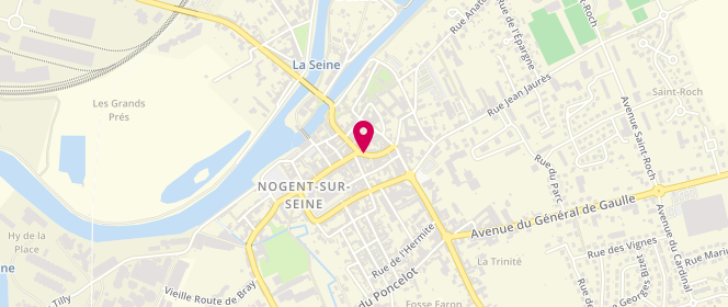 Plan de Le Coffre d'Eloïse, 24 Rue de l'Hôtel Dieu, 10400 Nogent-sur-Seine