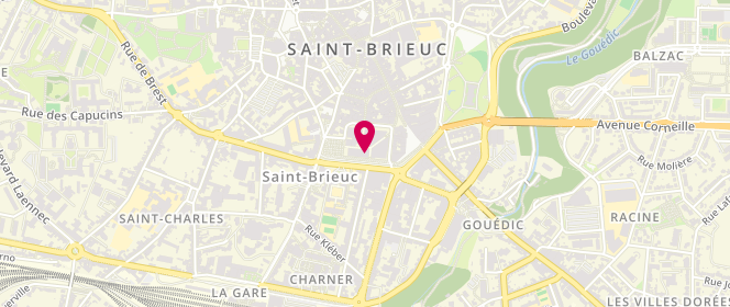 Plan de New Yorker France, Les Champs
1 Rue Sainte-Barbe, 22000 Saint-Brieuc