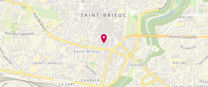 Plan de Zeeman Saint Brieuc, 1 Rue Sainte-Barbe, 22000 Saint-Brieuc
