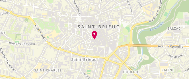 Plan de Quenotte, 6 Rue du Chapitre, 22000 Saint-Brieuc