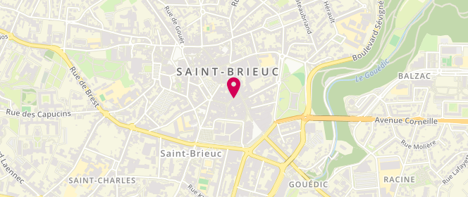 Plan de I Code - One Step, 3 Rue Général Leclerc, 22000 Saint-Brieuc