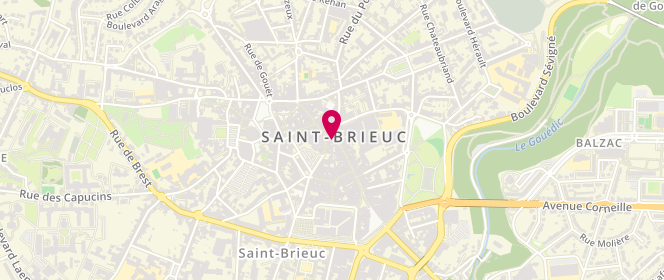 Plan de Lacoste, 4 Rue Saint-Guillaume, 22000 Saint-Brieuc