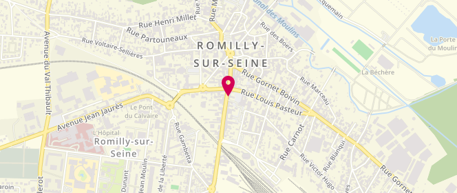 Plan de Confidentiel, 37 Rue de la Boule d'Or, 10100 Romilly-sur-Seine