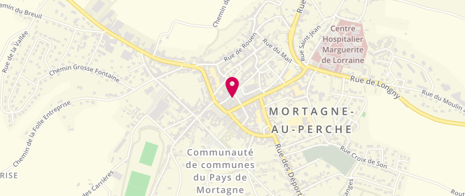Plan de Bulles de mômes, 12 Rue Notre Dame, 61400 Mortagne-au-Perche