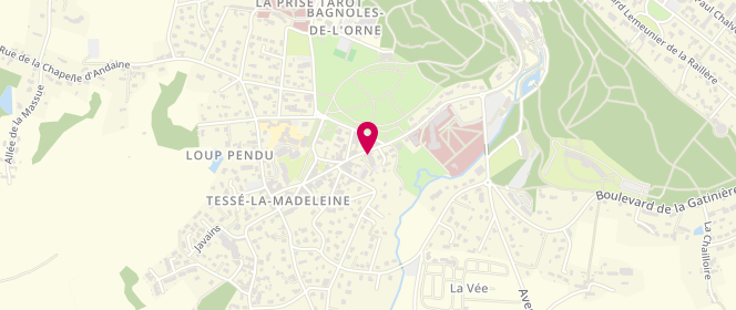 Plan de Pénélope, 16 avenue Du Dr Joly, 61140 Bagnoles-de-l'Orne-Normandie