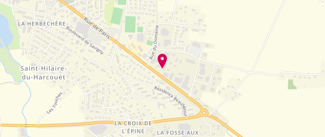 Plan de Magasin DistriCenter Saint Hilaire du Harcouët, La Vieille Garde, 50600 Saint-Hilaire-du-Harcouët