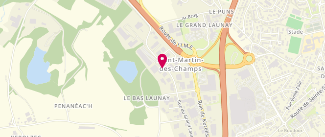 Plan de Cache Cache, Zone Industrielle du Launay
Rue Goarem Vraz, 29600 Saint-Martin-des-Champs