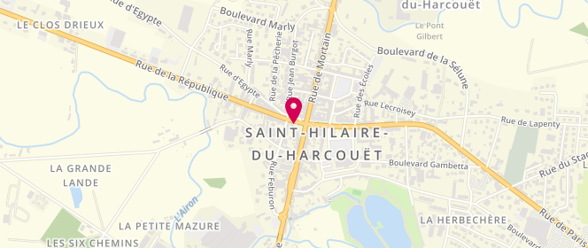 Plan de Amataille, 14 place Nationale, 50600 Saint-Hilaire-du-Harcouët