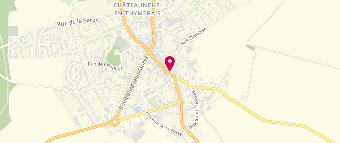 Plan de Des Histoires de Fil, 53 Rue Jean Moulin, 28170 Châteauneuf-en-Thymerais