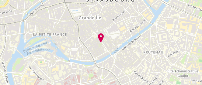 Plan de Claudie Pierlot, 17 Rue du Vieux-Marché-Aux-Poissons, 67000 Strasbourg