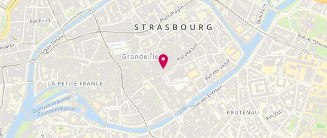 Plan de WEILL Strasbourg, 24 Rue des Hallebardes, 67000 Strasbourg