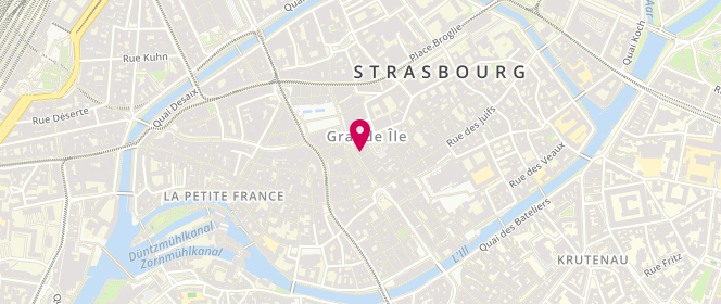 Plan de Darjeeling Strasbourg, 55 Rue des Grandes Arcades, 67000 Strasbourg