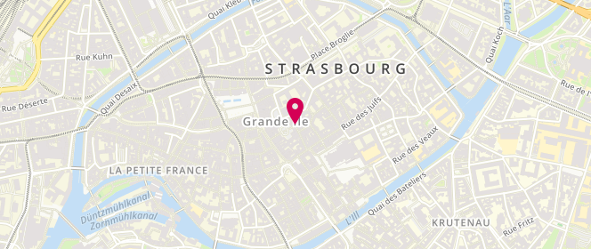 Plan de Saint James Strasbourg, 3 Rue des Orfèvres, 67000 Strasbourg