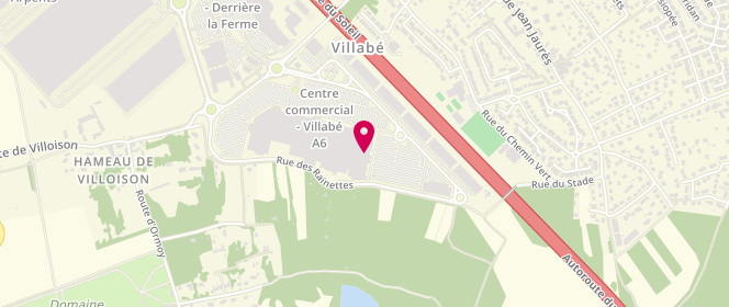 Plan de CCV, Route de Villoison, 91100 Villabé