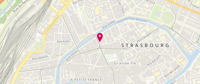 Plan de Uniqlo Strasbourg, 5 Rue du Noyer, 67000 Strasbourg