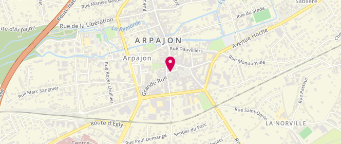 Plan de Boutique Léa, 3 Rue Raspail, 91290 Arpajon