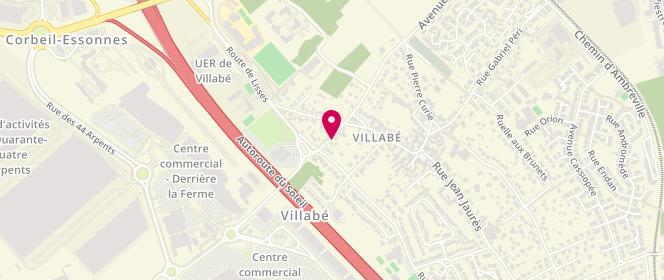 Plan de Promod, Centre Commercial Carrefour Route Villoison, 91100 Villabé