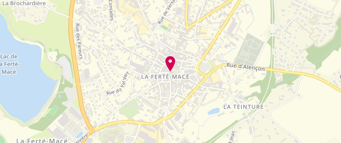 Plan de Grafity's, 27 place du General Leclerc, 61600 La Ferté-Macé