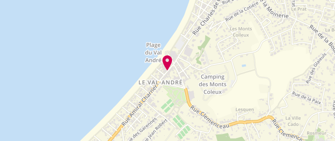 Plan de Show Room, 4 Bis Rue Amiral Charner, 22370 Pléneuf-Val-André