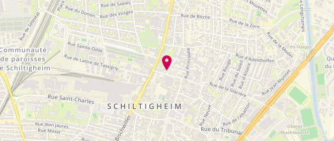 Plan de Fine Taille, 14 Rue des Pompiers, 67300 Schiltigheim