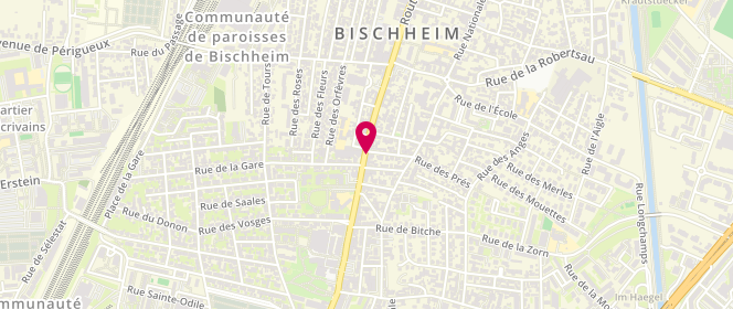 Plan de Simie Bouti'c, 10 Route de Bischwiller, 67800 Bischheim