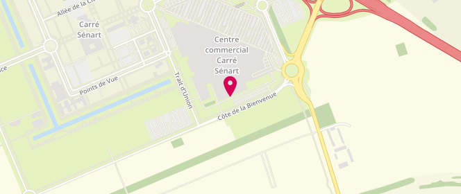 Plan de Etam, Centre Commercial Carre Senart Place Centrale 3 Préambule, 77127 Lieusaint