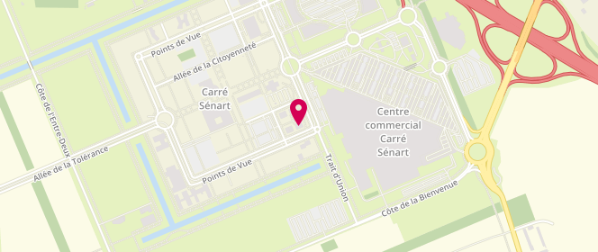 Plan de Devred, Centre Commercial Carré Sénart
3 All. Du Préambule, 77127 Lieusaint