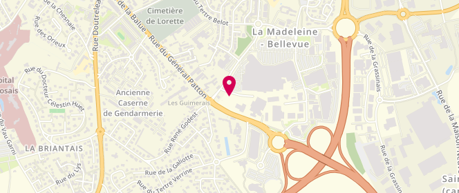Plan de Jennyfer, Centre Commercial la Madeleine Avenue Flaudaie, 35400 Saint-Malo