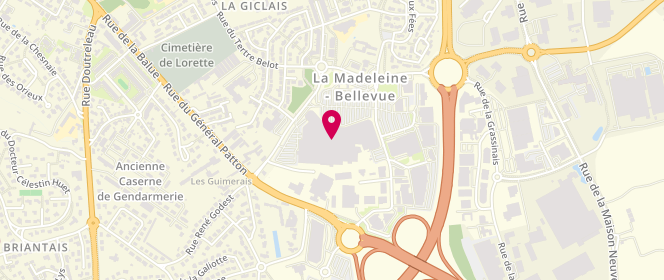 Plan de Antonelle Saint-Malo, avenue de la Flaudaie, 35400 Saint-Malo