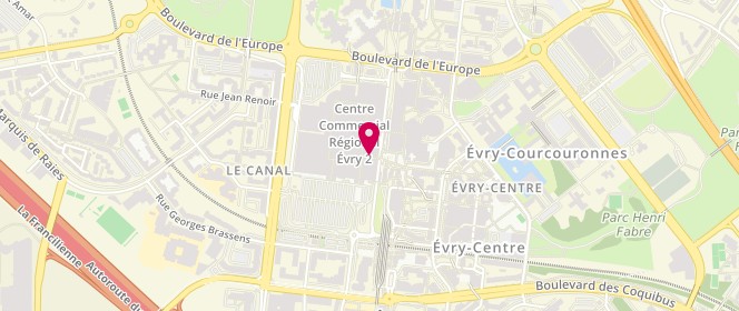 Plan de Camaieu, Centre Commercial Carrefour Evry
2, 91000 Évry-Courcouronnes